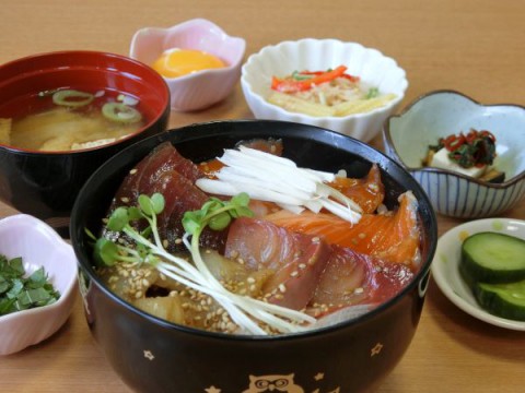 めちゃ美味! 海鮮漬け丼♪