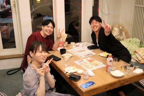 昨夜のお客さま! 同級生が会いに来てくれた♪