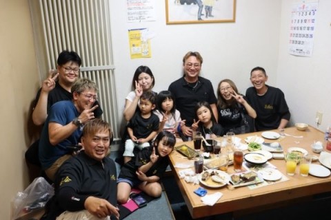 昨夜のお客さま! ソフトボール大会優勝おめでとう♪