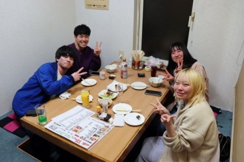 昨夜のお客さま! 畜大生の宴♪