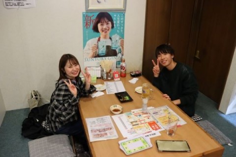 昨夜のお客さま! カップルでご来店頂きました♪