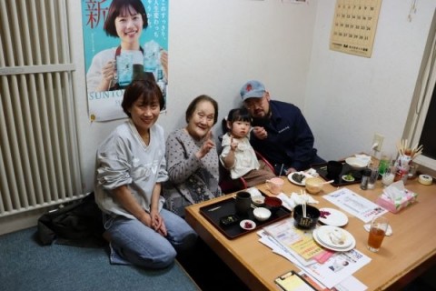 昨夜のお客さま! ご家族でご来店頂きました♪