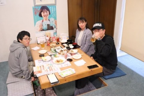 昨夜のお客さま! 笑顔をありがとうございます♪