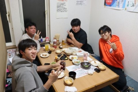 昨夜のお客さま! 畜大生とOBの宴♪