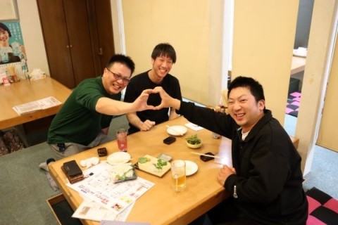 昨夜のお客さま! 常連さんの宴♪