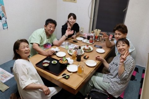 昨夜のお客さま! 感謝、感謝の仲間たち♪