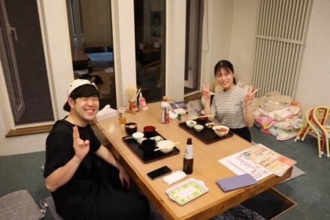 昨夜のお客さま! カップルでご来店♪