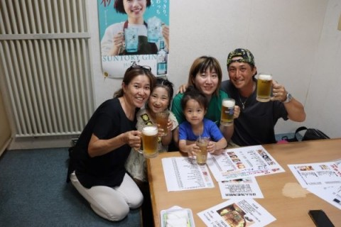 昨夜のお客さま! 昔からの常連さん♪