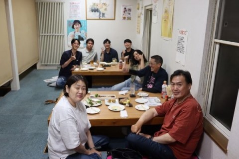 昨夜のお客さま! ソフトボール大会準優勝の祝賀会♪