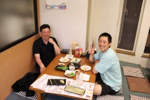 昨夜のお客さま! ご友人同士で♪