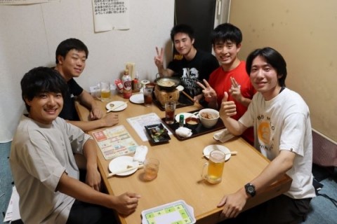昨夜のお客さま! 畜大生の宴♪