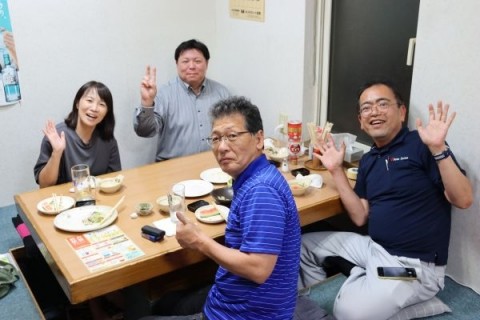 昨夜のお客さま! 職場の宴♪