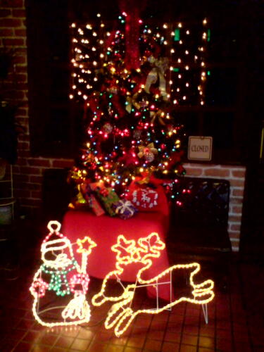 サンタの街に！