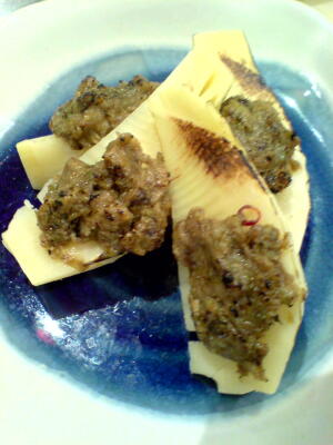 筍とフキノトウのコラボ!