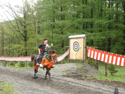 迫力満点!流鏑馬!