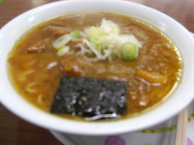 噂のカレーラーメン♪