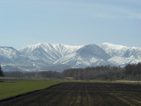 山が綺麗だったので！