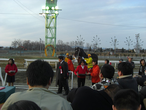 ばんえい記念の観戦の後に！