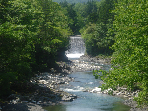 マイナスイオンを吸いに！