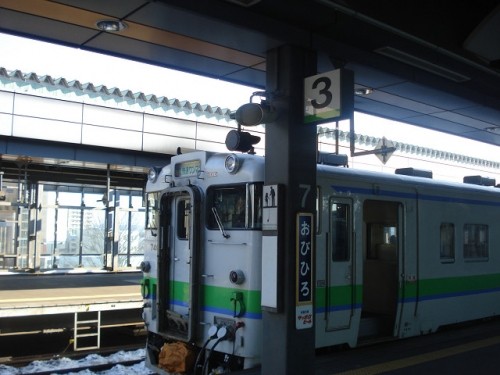 列車に揺られて♪