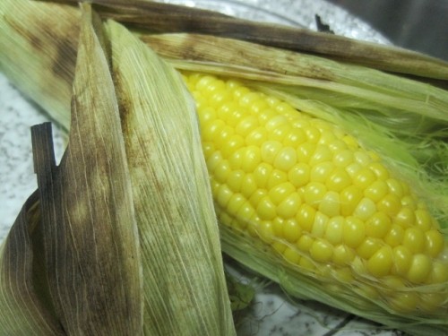 地物トウモロコシ♪