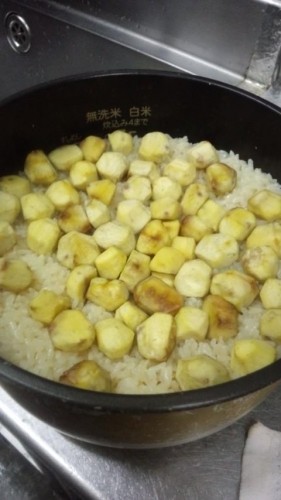 栗たっぷり入れました~