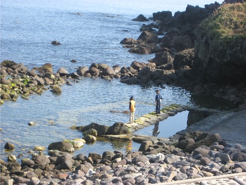 水無海浜温泉へ