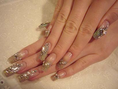 クールゴージャスなネイル