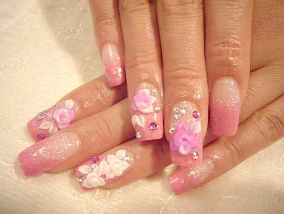 フラワーモチーフで！