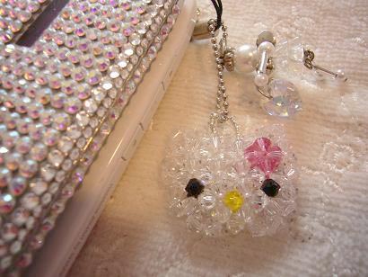 スワロフスキーのKITTY♪