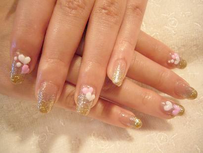 ゴールドベースなジェル♪