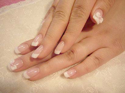 自爪の長さでフレンチを♪