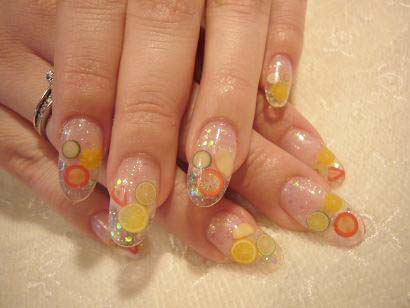 涼しげネイル♪