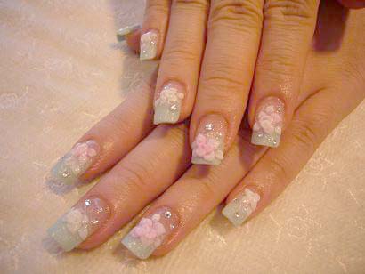 大好きなお花をいっぱい～ネイル