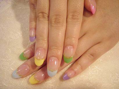 パステルジェルでオシャレに...