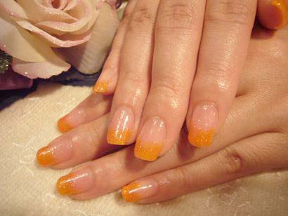 オーダーが多いジェルグラデーション♪