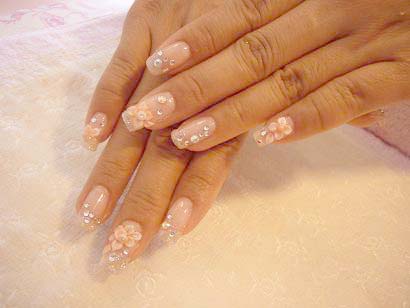 クリア感あるネイル