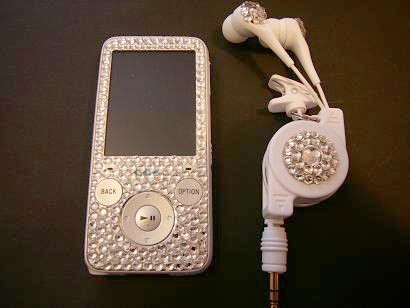 mp3プレイヤーをデコ♪