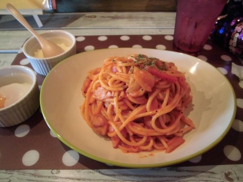 美味しかったよ♪スパゲッティのチュプさん