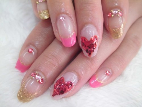 LOVEラブ♪バレンタインネイル