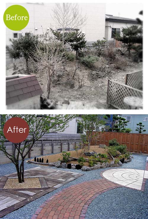 庭・Before & After/ガーデン・リフォーム・3