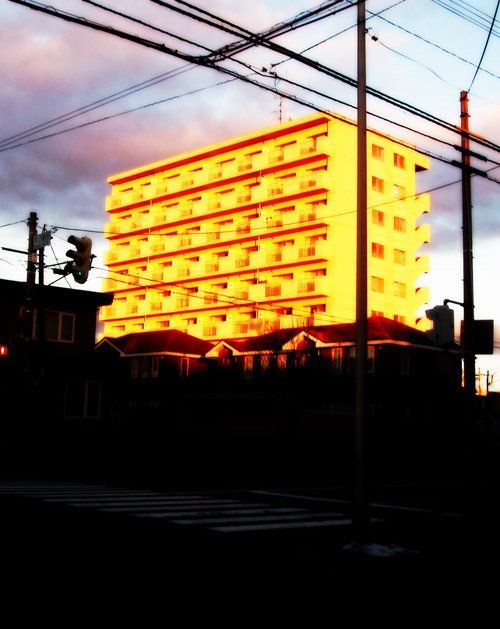 朝から