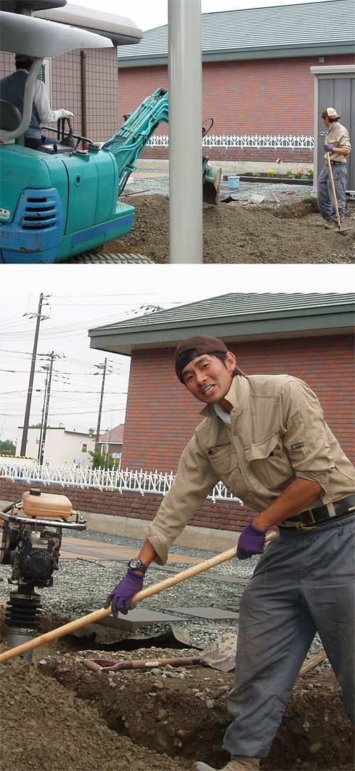 雨の日には