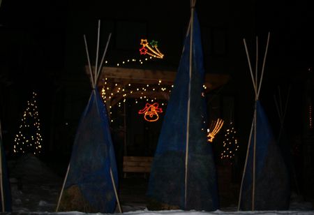 赤い彗星を探して、クリスマスの夜の夫婦の会話