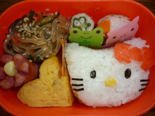 気合いのお弁当！