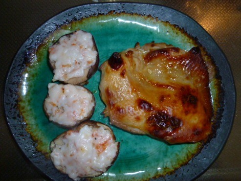 昨夜は親父飯