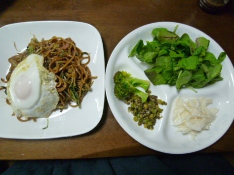 夕食
