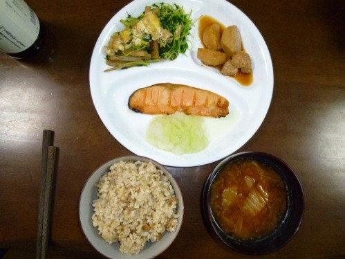 夕食