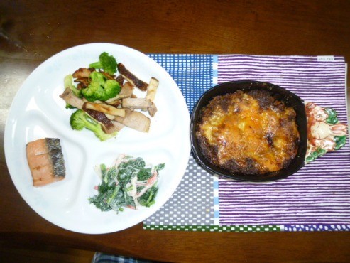 休日の夕食