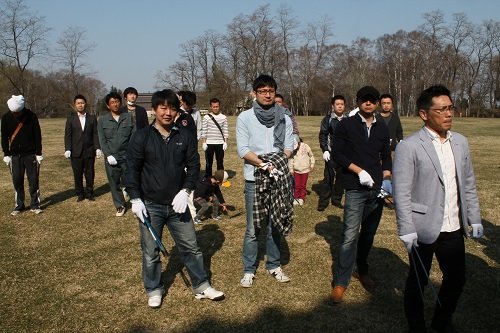 緑ヶ丘公園クリーン作戦 【2014/4/26報告】